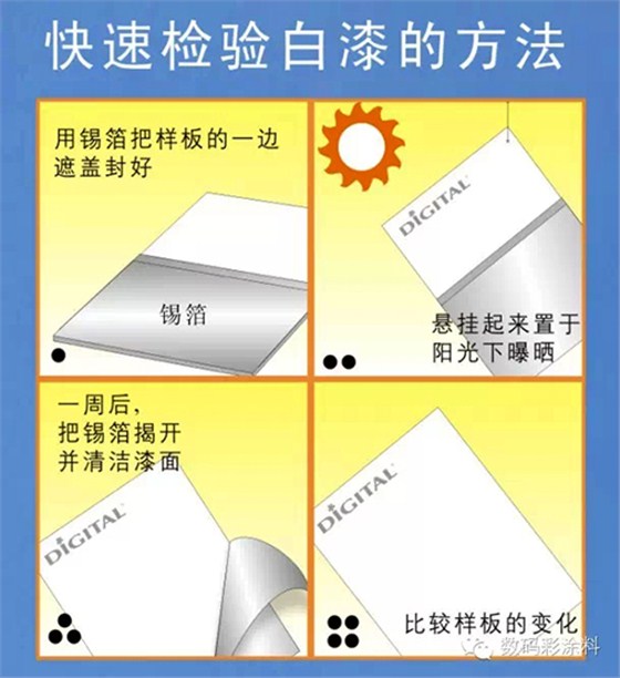 白漆為什么會變黃，原因在哪里？