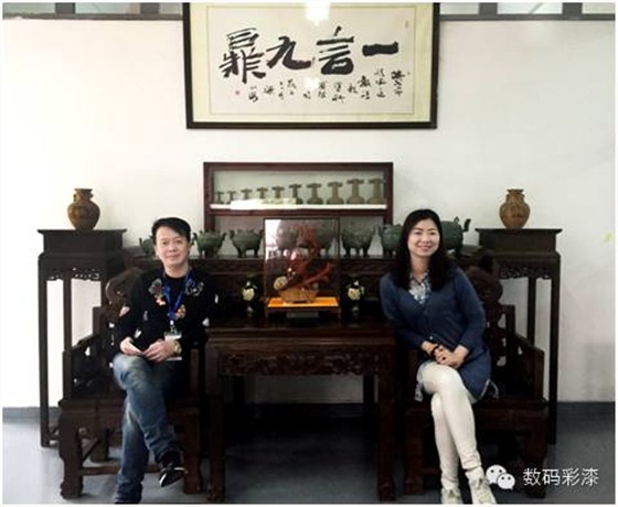 數(shù)碼彩山東濟寧油漆涂料代理商盧紅峰