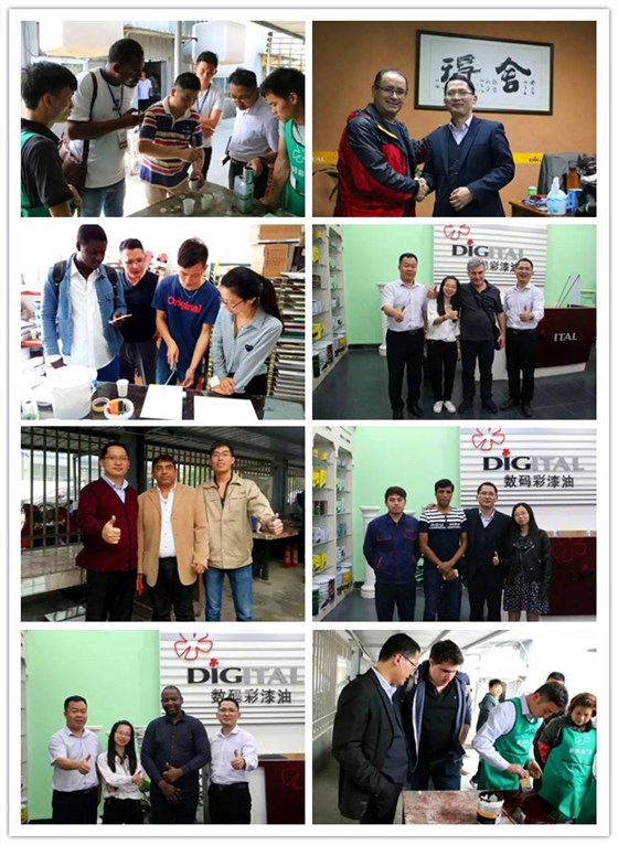 部分外國友商蒞臨數(shù)碼彩合作洽談集錦