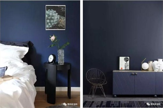 「水果藍(lán)莓色」 深沉&ldquo;感官營(yíng)養(yǎng)&rdquo;的墻面暗色系