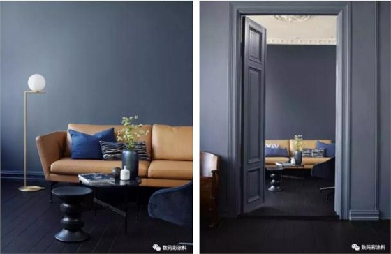 「水果藍(lán)莓色」 深沉&ldquo;感官營(yíng)養(yǎng)&rdquo;的墻面暗色系