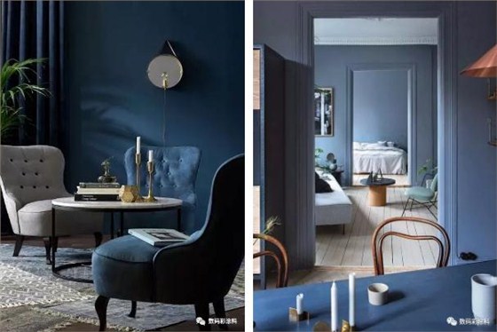 「水果藍(lán)莓色」 深沉&ldquo;感官營(yíng)養(yǎng)&rdquo;的墻面暗色系