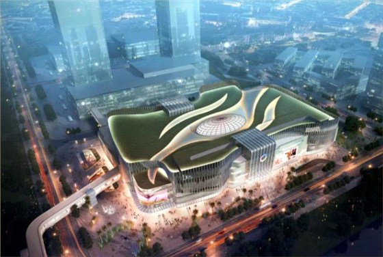 數(shù)碼彩助力順德大良新城建設(shè) 地坪漆涂裝高級商業(yè)廣場