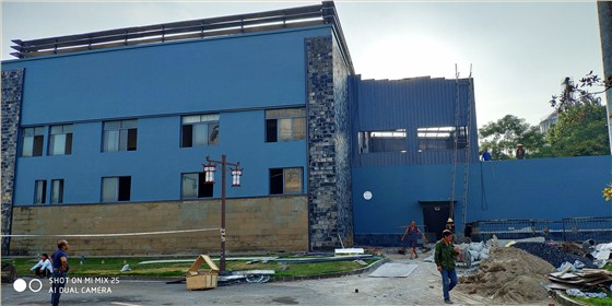 最美白酒廠外墻翻新打造湖南人最自豪的&ldquo;湘榮耀&rdquo;