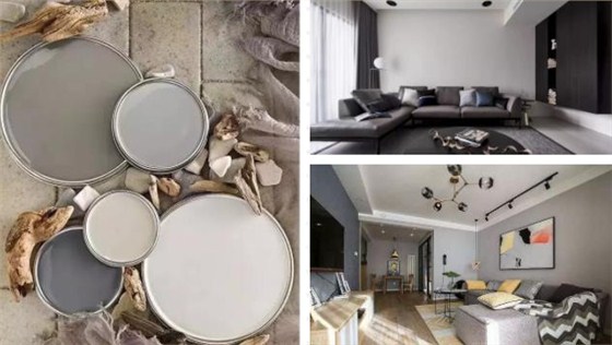 高溫天氣，用冷色調(diào)墻面降溫?zé)┰甑那榫w