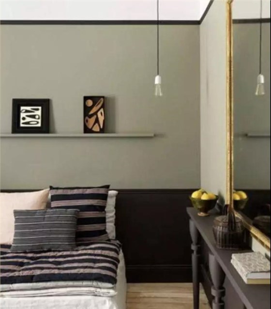 超溫柔的墻漆拼色組合，效果驚喜！