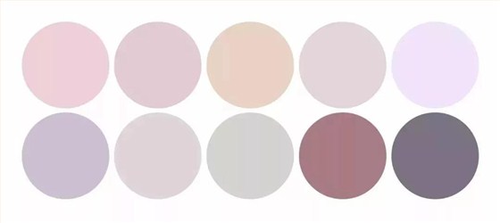 秋天墻面高端色系，莫蘭迪色系