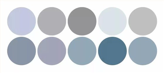 秋天墻面高端色系，莫蘭迪色系