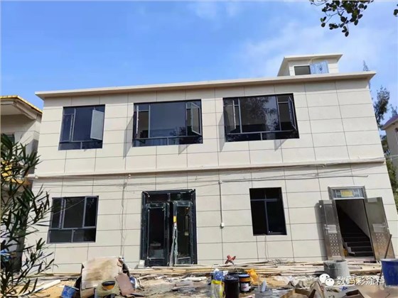 真石漆的價(jià)格，水包砂的效果&mdash;工程專用水包砂