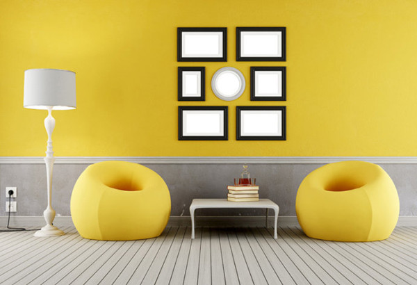 數(shù)碼彩墻面漆裝修效果