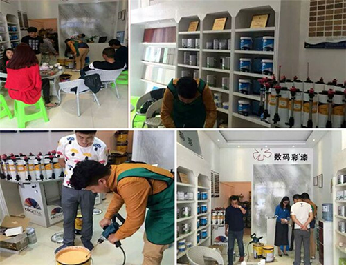【油漆代理】可喜！數(shù)碼彩貴州興義油漆加盟店隆重開業(yè)！