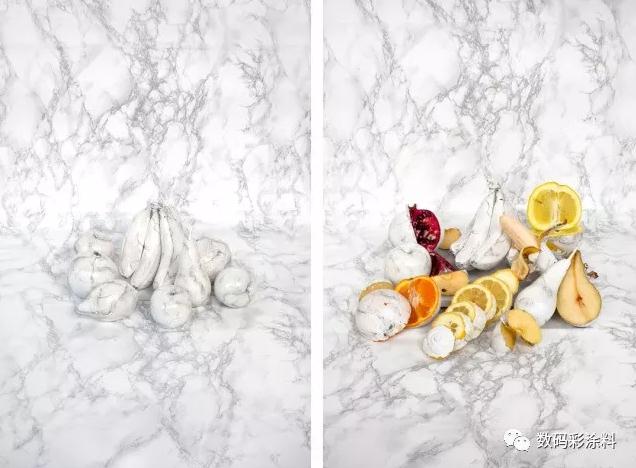 吃驚！居然在水果表面涂上&ldquo;大理石&rdquo;