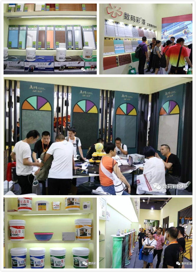 數(shù)碼彩創(chuàng)新藝術(shù)涂裝大放異彩2018廣州建博會