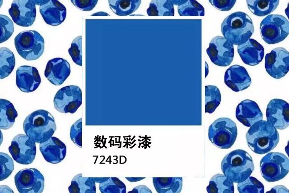 「水果藍莓色」 深沉&ldquo;感官營養(yǎng)&rdquo;的墻面暗色系