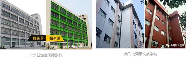 數(shù)碼彩外墻涂裝 回歸安全為本的校園建筑外皮