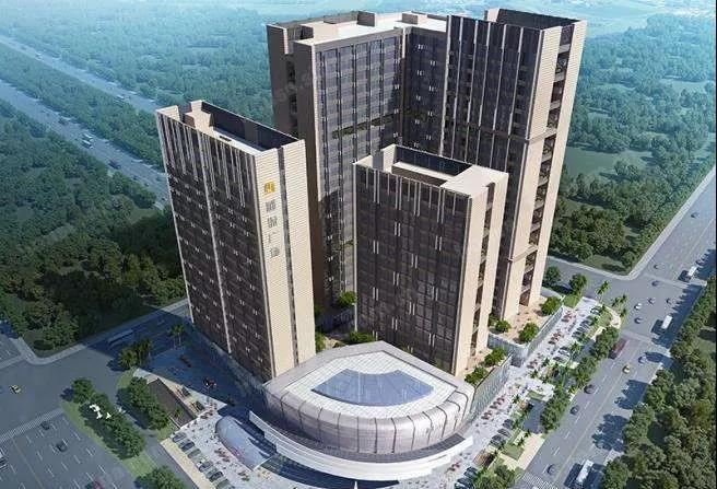 數(shù)碼彩斬獲龍江利保米蘭公館116000平方外墻新建工程