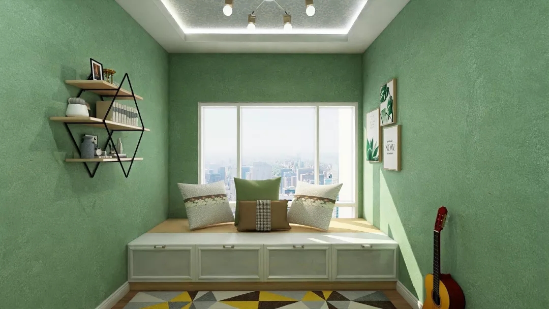  綠色天鵝絨藝術(shù)墻漆