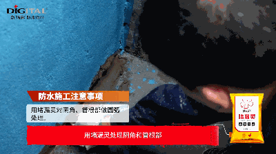 墻壁當(dāng)然要天衣無縫，防水涂膜怎能開裂！