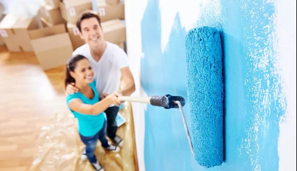 家里裝修最后一步刷墻漆流程，記得收藏好哦