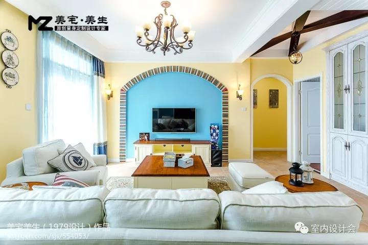 地中海這個風格有點藍