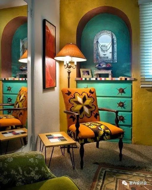 地中海這個風格有點藍