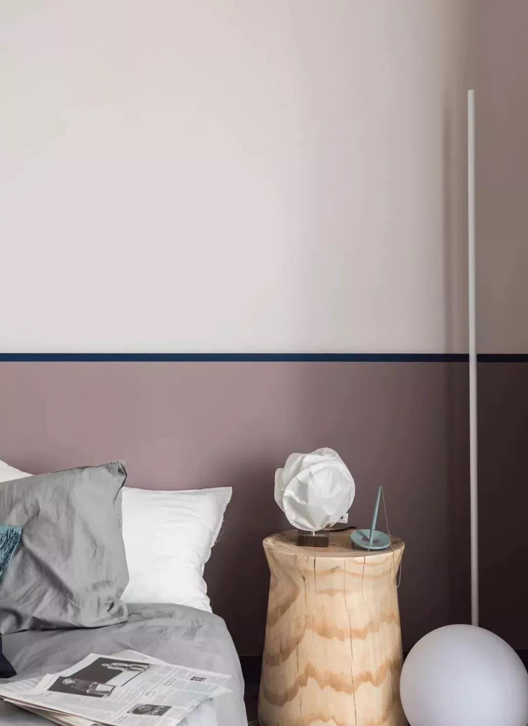 超溫柔的墻漆拼色組合，效果驚喜！