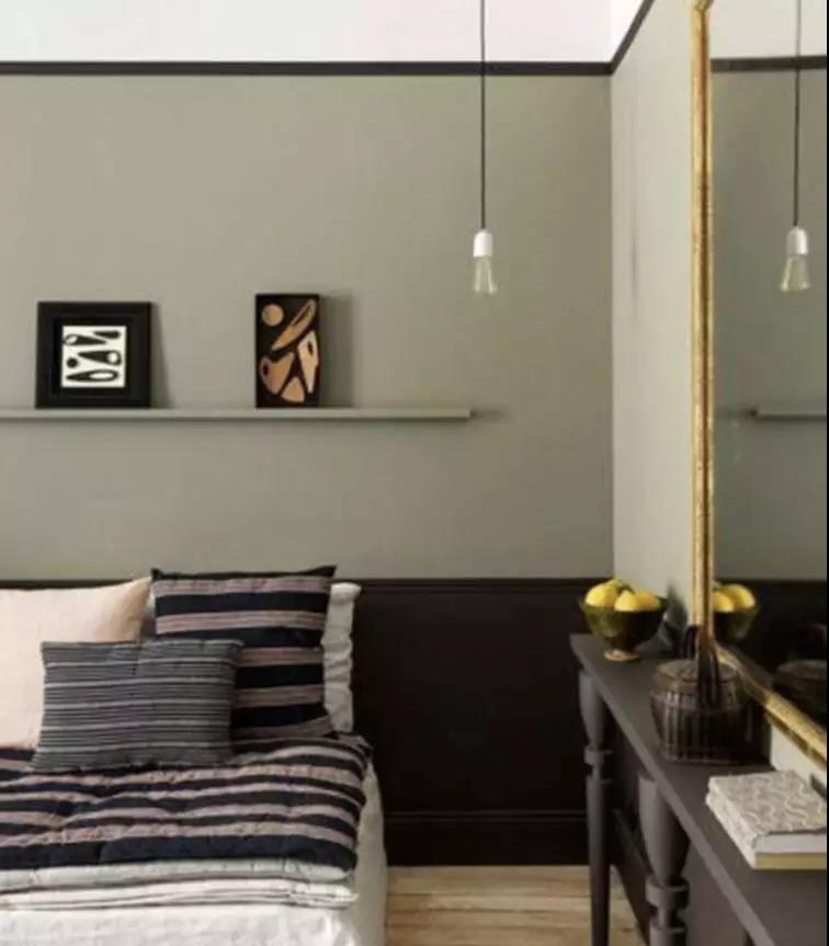 超溫柔的墻漆拼色組合，效果驚喜！