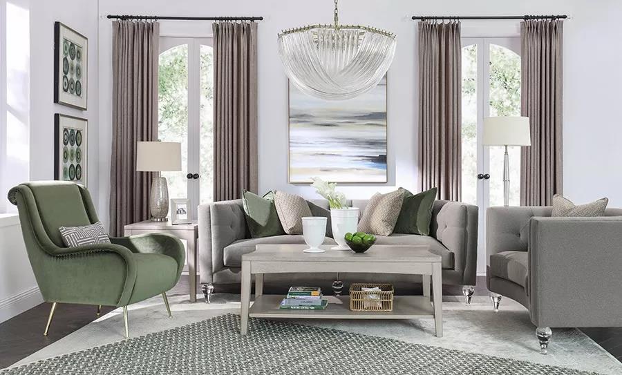 秋天墻面高端色系，莫蘭迪色系