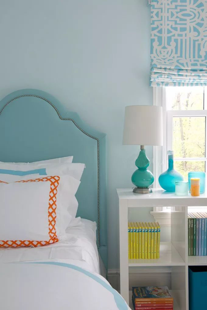 藍(lán)色墻漆帶來(lái)不一樣的視覺(jué)感受~