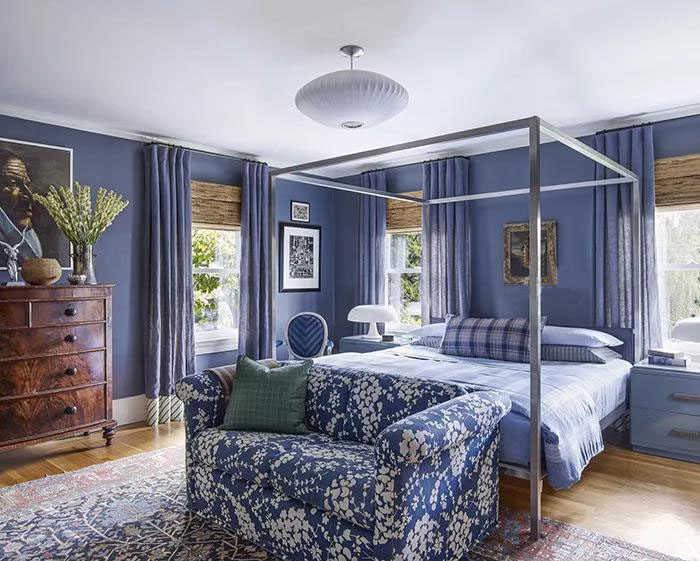 藍(lán)色墻漆帶來(lái)不一樣的視覺(jué)感受~