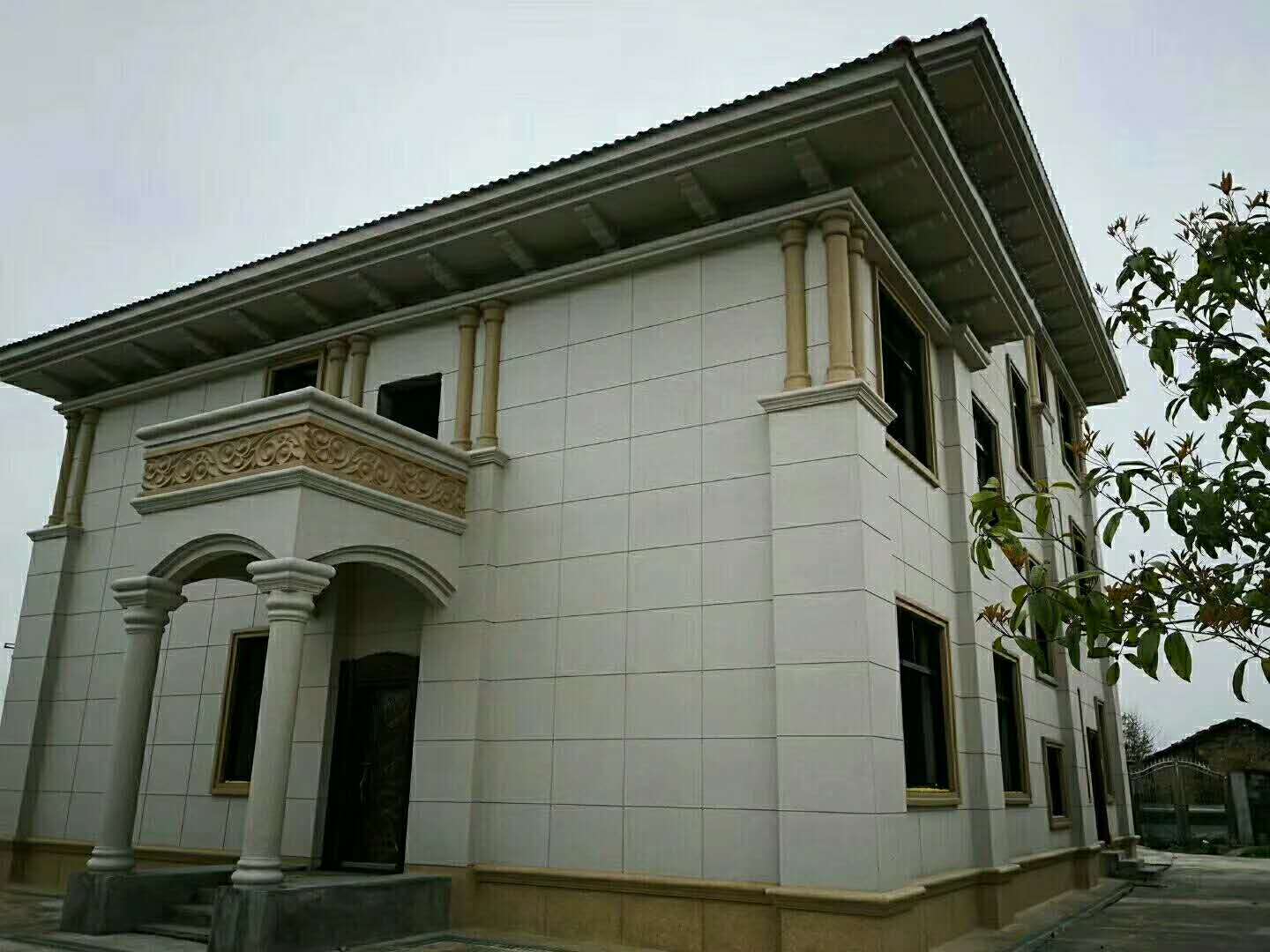 別墅外墻仿石漆 (5)